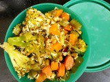 Sprouts and Mixed Vegetable Stir Fry