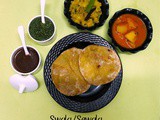 Swala or Sewala from Uttarakhand ~ a to z Indian Pooris