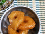 Teepi Garelu, Brown Chana Dal Sundal ~ Navratri Day 8