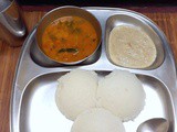 Tiffin Sambar for Idlis ~ Step By Step Pictures