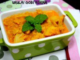 Urulai Gobi Korma | Aloo Gobi Subzi