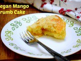 Vegan Mango Crumb Cake
