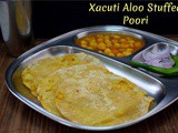 Xacuti Aloo Stuffed Poori ~ AtoZ Indian Pooris