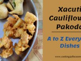 Xacuti Gobi Pakora | How to make Xacuti Cauliflower Pakoda