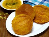 Yellow Puri ~ a to z Indian Pooris