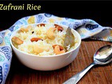 Zafrani Pulao | Easy Saffron Pulao