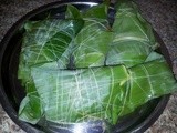 Fish Steamed in Banana Leaves