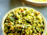 Achinga Payar Thoran – Yard Long Beans Saute with Coconut