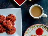 Beetroot Parippu Vada–Spiced Beet and Lentil Fritters