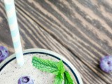 Blueberry Almond Butter Smoothie