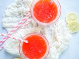 Homemade Strawberry Lemonade