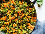 Instant Pot Carrot and Green Beans Thoran
