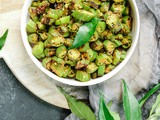 Kerala Style Roasted Okra – Vendakka Mezhukkupuratti