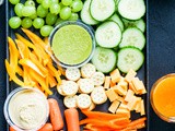 Kid Friendly Rainbow Snack Board