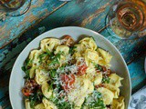 Lemon Garlic Tortellini Pasta Salad – a Spring Picnic Recipe