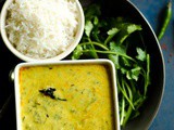 Palak Kadhi–Spinach Yogurt Curry