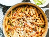 Vegetarian Fajita Pasta