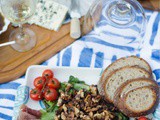 Warm Wild Mushroom Salad and a French Inspired Backyard Picnic