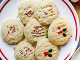 Whipped Vanilla Shortbread Cookies