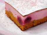 Carrot Cherry Cheesecake {low fat low sugar}/Морковно-Вишневый Чизкейк