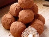 Coffee Hazelnut Cookie Dough Truffles/Кофейно-Ореховые Трюфели