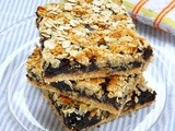 Oat and Chocolate Fudge Bars/Овсяно-шоколадные Пирожные