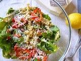 Pasta Salad with Lemon zest and Pistachio /Салат с Пастой, Лимонной цедрой и Фисташками