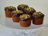 Pistachio Chocolate Muffins {light}