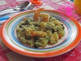 Risotto asparagi e gamberi e l'importanza della cucina di stagione