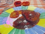 Scaloppine di pollo all'arancia rossa: airc sosteniamola tutti i giorni