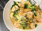 Simple Sautéed Shrimp Soup