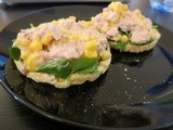 Tuna ‘Mayo’ Corn Cakes