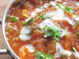 100 % Oil Free Pressure Cooker Indian Curry Gravy Recipe - Healthy Punjabi Matar Paneer
