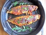 Ayila Varuthathu / Pan Roasted Mackerel