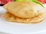 Bhatura Recipe / 100 % Whole Wheat Bhatura / Bhature