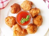 Cauliflower Pakoda/Fried Cauliflower Bites