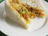 Chicken Masala Sandwich Recipe