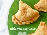 Chicken Samosa Recipe, Malabar Chicken Samosa (Kerala Style)