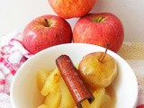 Cinnamon Poached Apples