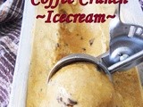 Coffee Crunch Ice Cream With Chocolate Chips...step by step
