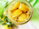 Lemon Pickle/Vella Naranga Achar (Kerala Style)