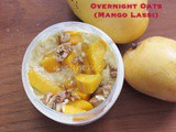 Overnight Oats Recipe - Mango Lassi Overnight Oats