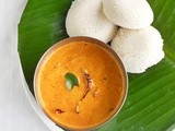 Red Coconut Chutney For Idli and Dosa (Kerala Style)