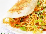 Schezwan Noodles Dosa