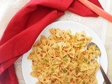 Skinny Fresh Tomato Pasta...step by step