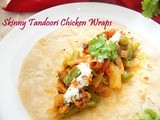 Skinny Tandoori Chicken Wraps...step by step