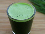 Wheatgrass Juice Recipe - How To Make Wheatgrass Juice At Home