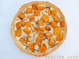 Quiche di Zucca e Formaggio di Capra ( Pumpkin Quiche with Goat Cheese)