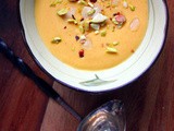 Indian mango posset-amrakhand