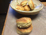 Angel Flake Biscuits — a cross between a biscuit & a roll